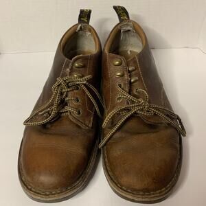 Dr. Martens Lachlan 5-Tie Lace Up Tan Oxford Men's Shoes Size 12
